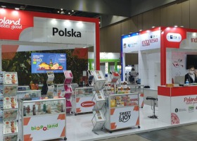 Polskie stoisko narodowe na targach Seoul Food and Hotel 2021