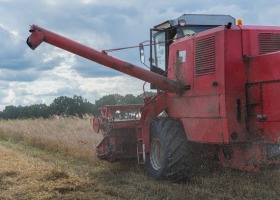 Najwięcej kombajnów na południu kraju