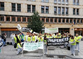 Czy będzie kolejny protest pracowników Inspekcji Weterynaryjnej?