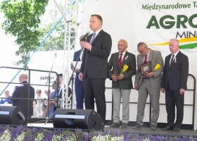 Prezydent RP na Targach AGRO-TECH w Minikowie