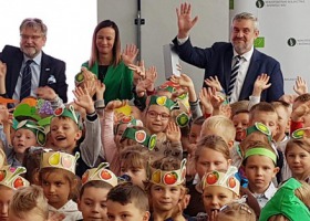 Inauguracja projektu „Skąd się biorą produkty ekologiczne” z udziałem ministra rolnictwa