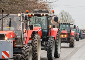 Wielkie protesty rolników w Holandii