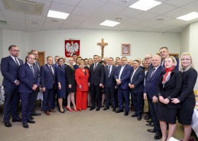 Prezydent Andrzej Duda odwiedził Mlekovitę