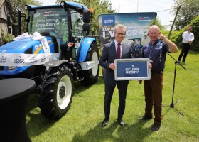 Loteria Grupy Azoty: ciągnik New Holland pojechał na Roztocze