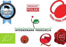 Polskie znaki systemów jakości żywności