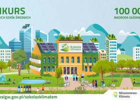 Konkurs na szkolne plany przygotowania do zmian klimatu – 100 tys. zł na zwycięski projekt