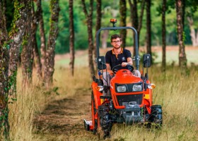Kubota wprowadza na rynek nową serię traktorów kompaktowych EK1