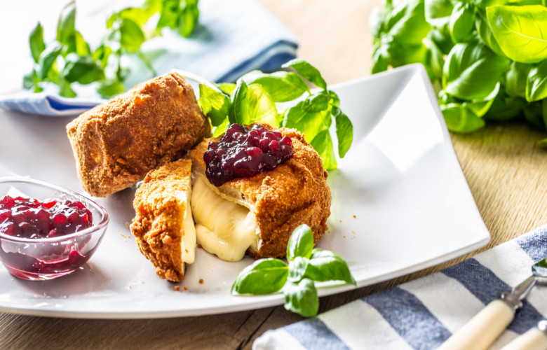 smażony camembert