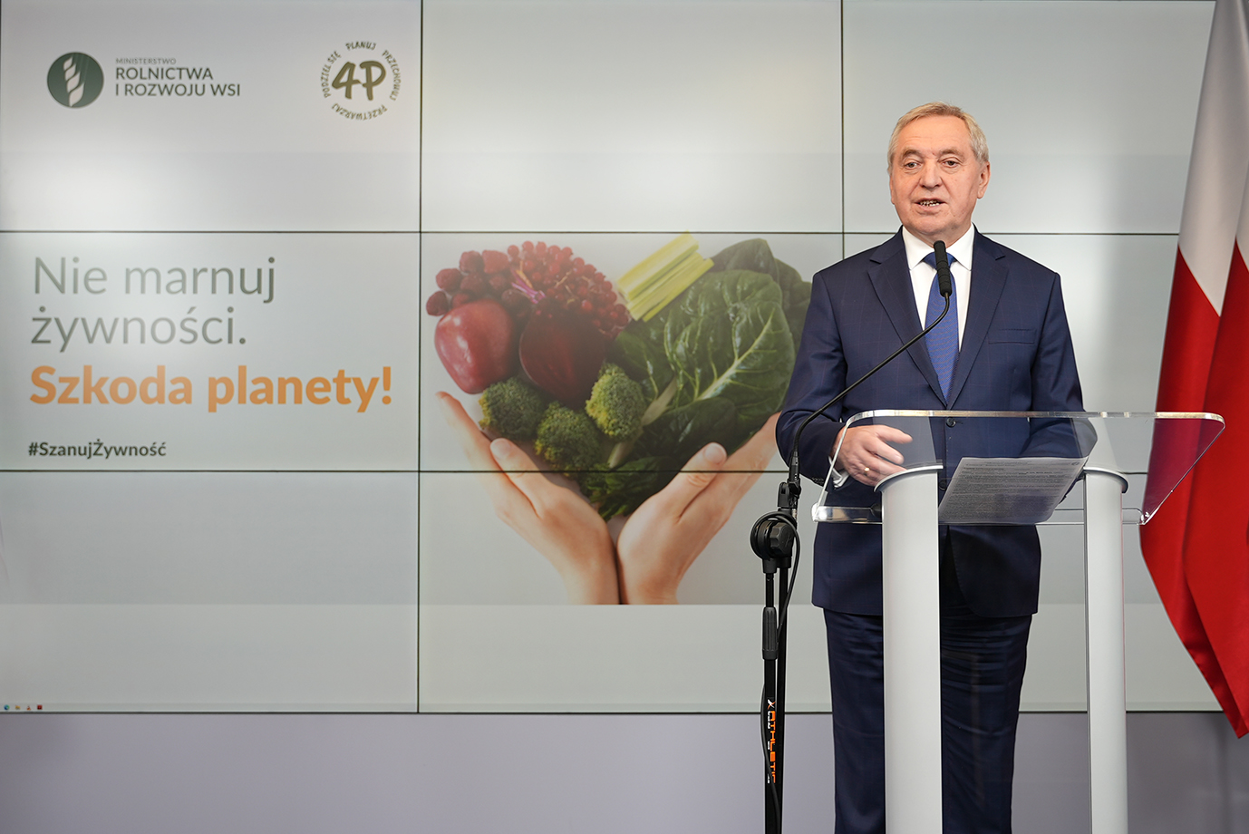 nie marnuj zywności - szkoda planety kampania ministerstwo rolnictwa