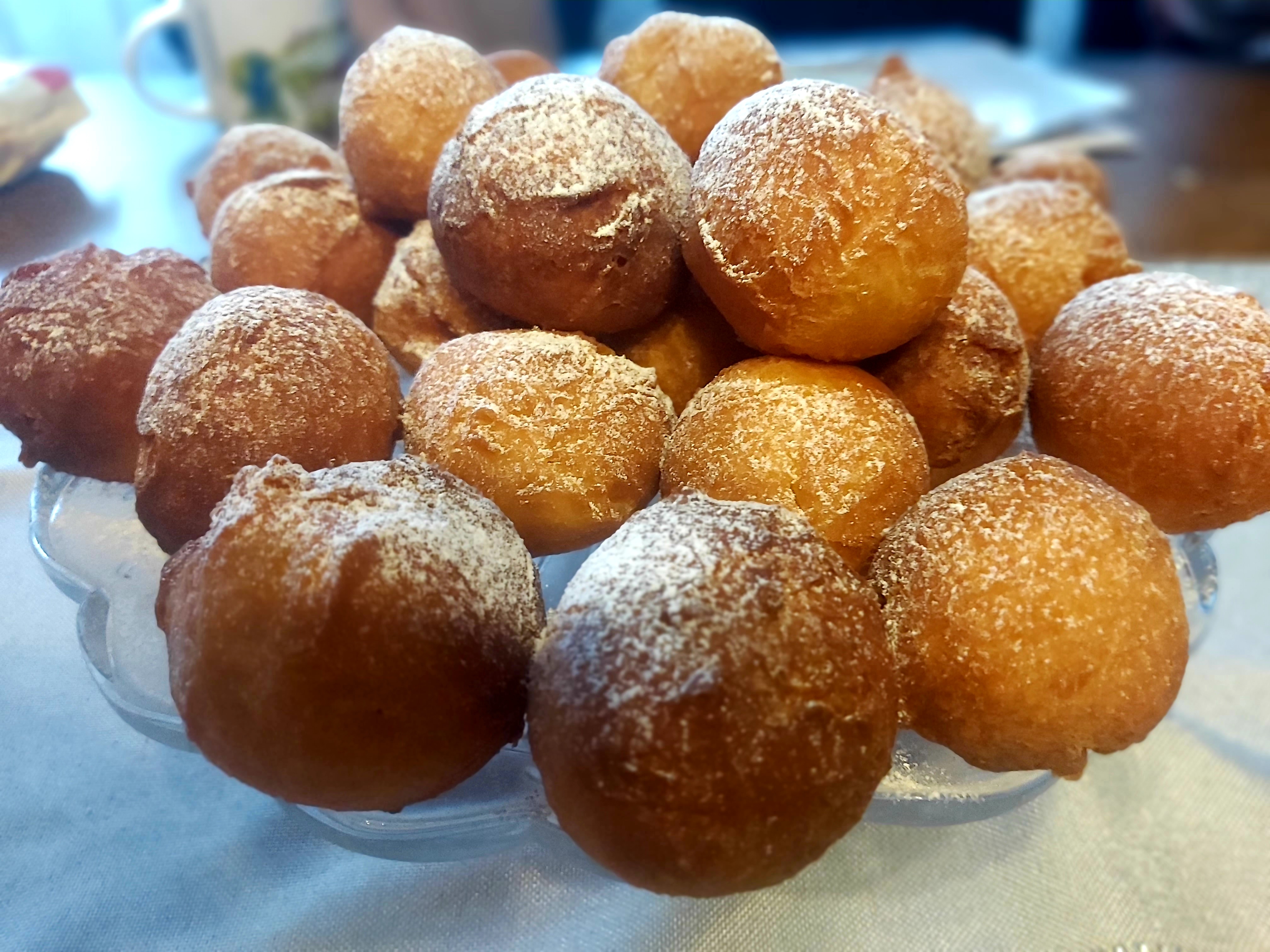 pączki z białym serem