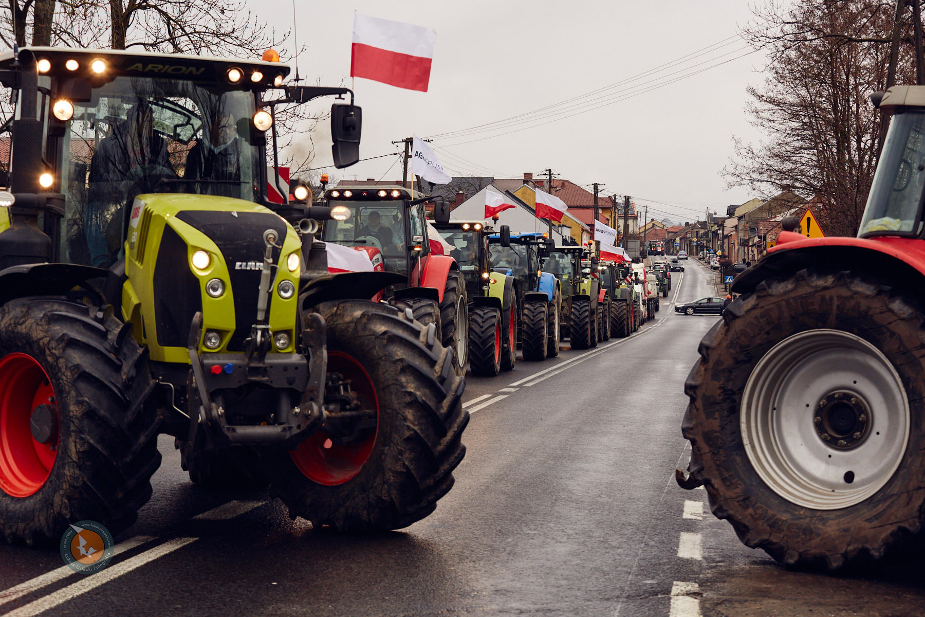 protest rolników