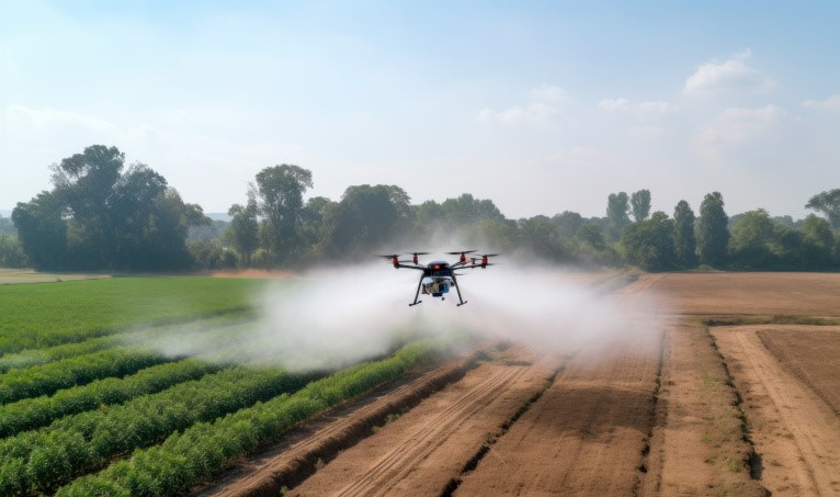 oprysk dronami rolniczymi