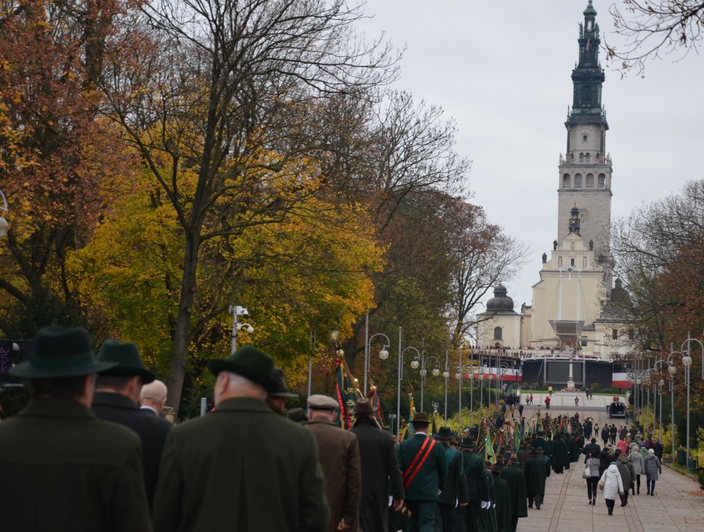 pielgrzymka myśliwych na jasną górę