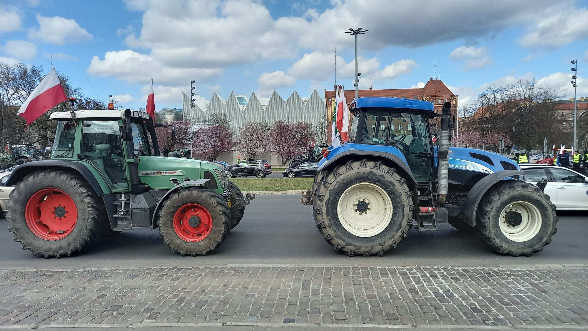 Protest rolników w Szczecinie